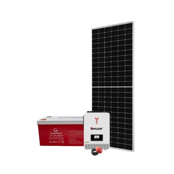 1 Year Free Service - 1.5kW Amizar GreenPower Solar Kit Duo - Pay On Delivery