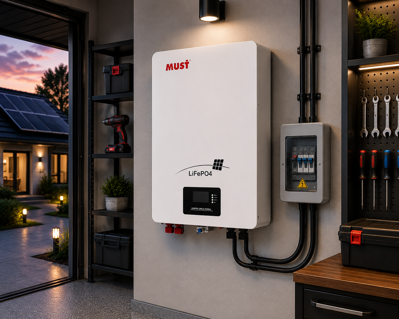 10.24kW MUST Lithium Solar Battery