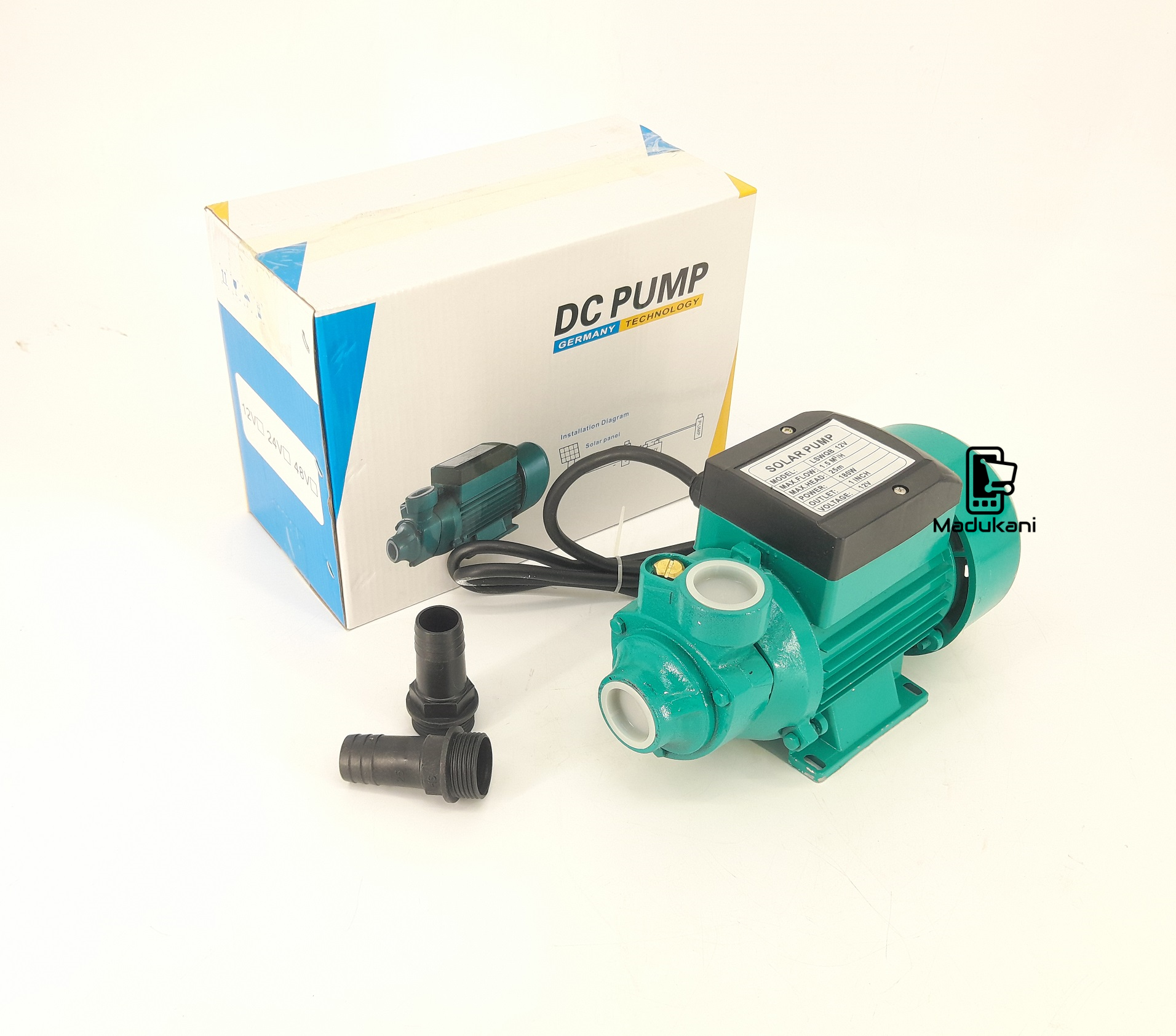12V DC Solar Surface Water Pump – 25m Max Head | Kreatives.co.ke Kenya