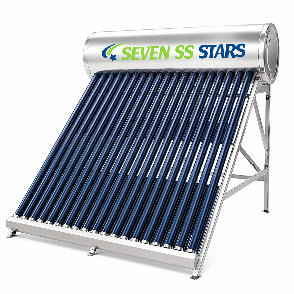 300L Seven SS Stars Stainless Non-Press Solar Heater | Kreatives.co.ke Kenya