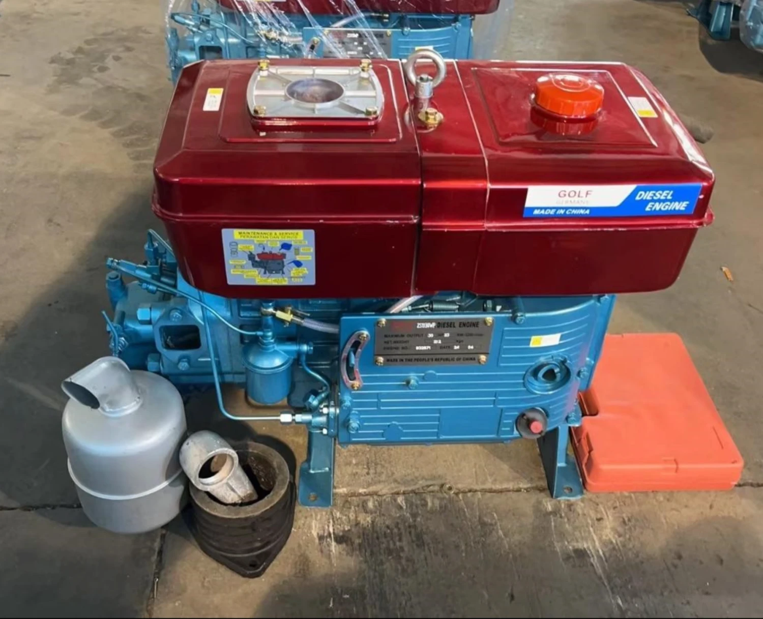22HP Diesel Engine Radiator Cooled - Golf 