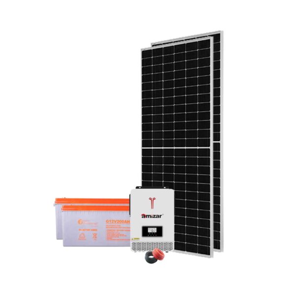 24 Months Warranty | Shop Kenya's Best Deals - 2kW Amizar Felicity Solar Kit Duo