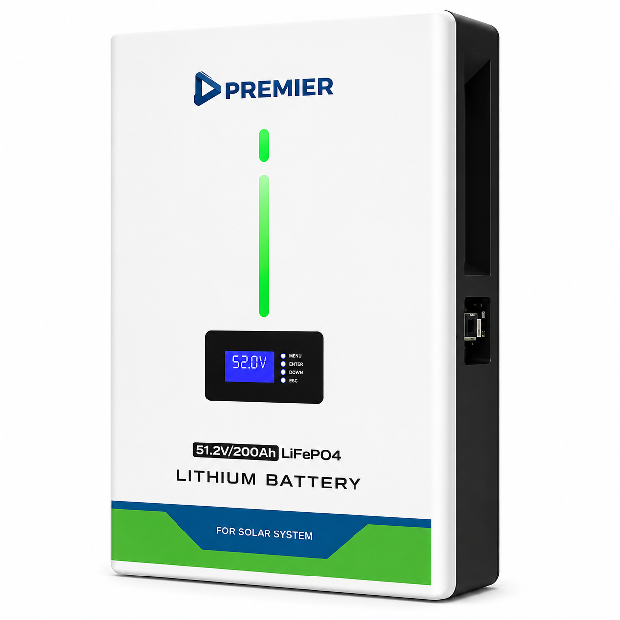 2.5kW 24V Premier Lithium Battery – 2.56kWh 25.6V 100Ah