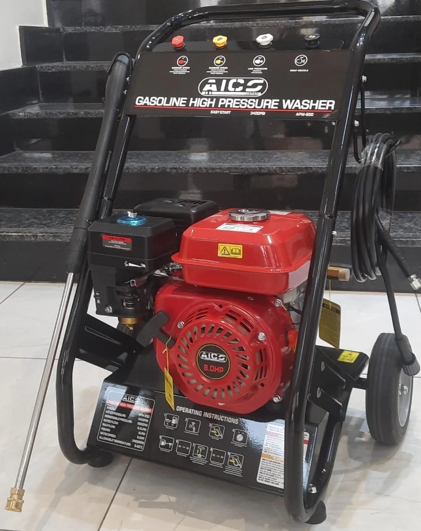 3400Psi petrol car wash machine APW850 Aico Japan.