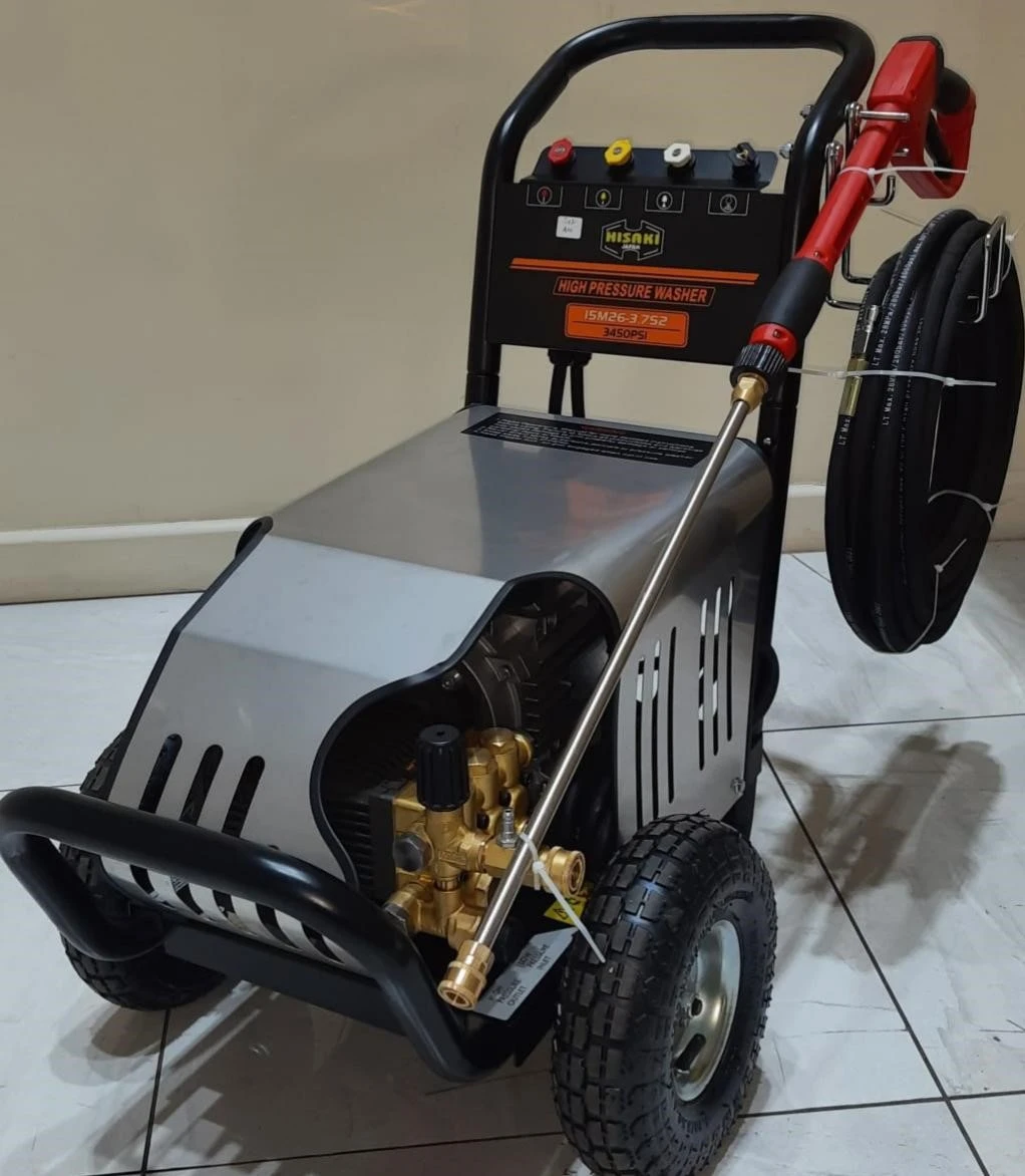 3450PSI Electric Car Wash Machine  High Pressure - Hisaki Japan