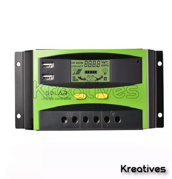 10Amps Digital PWM solar charge controller