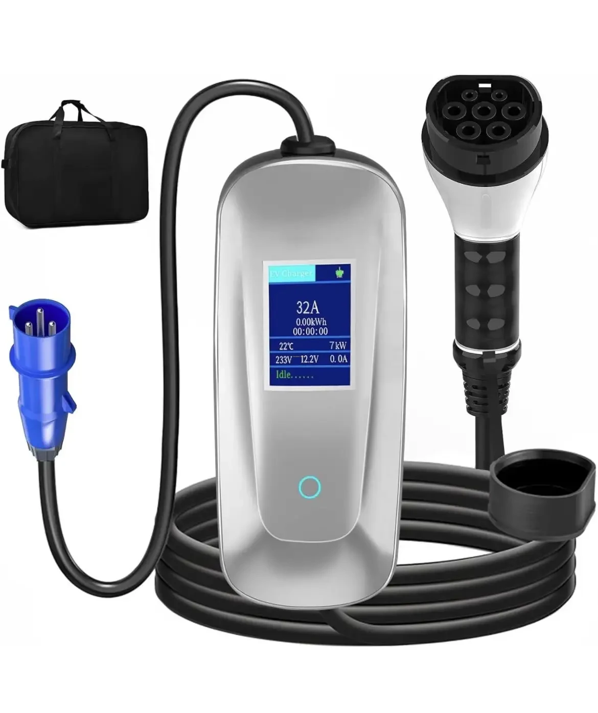 7kW Smart EV Charger – Fast, Safe & Solar-Ready Home Charging