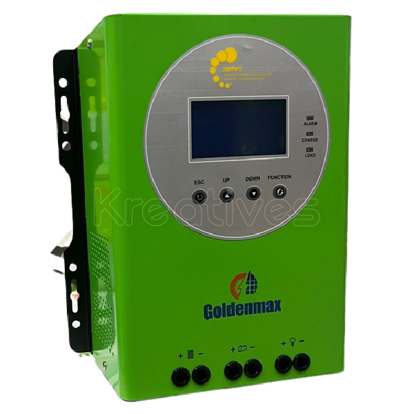 Goldenmax 60Amp 12V/24V/36V/48V Auto MPPT Charge Solar Controller - MB60415F