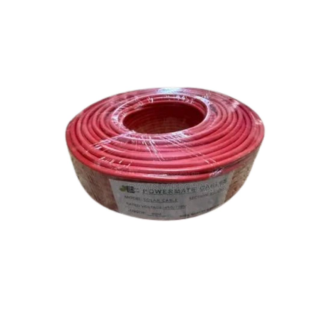 6.0mm Powermate Solar DC Cable 90m – Red | 6.0mm PV Solar DC Cable 90m Red