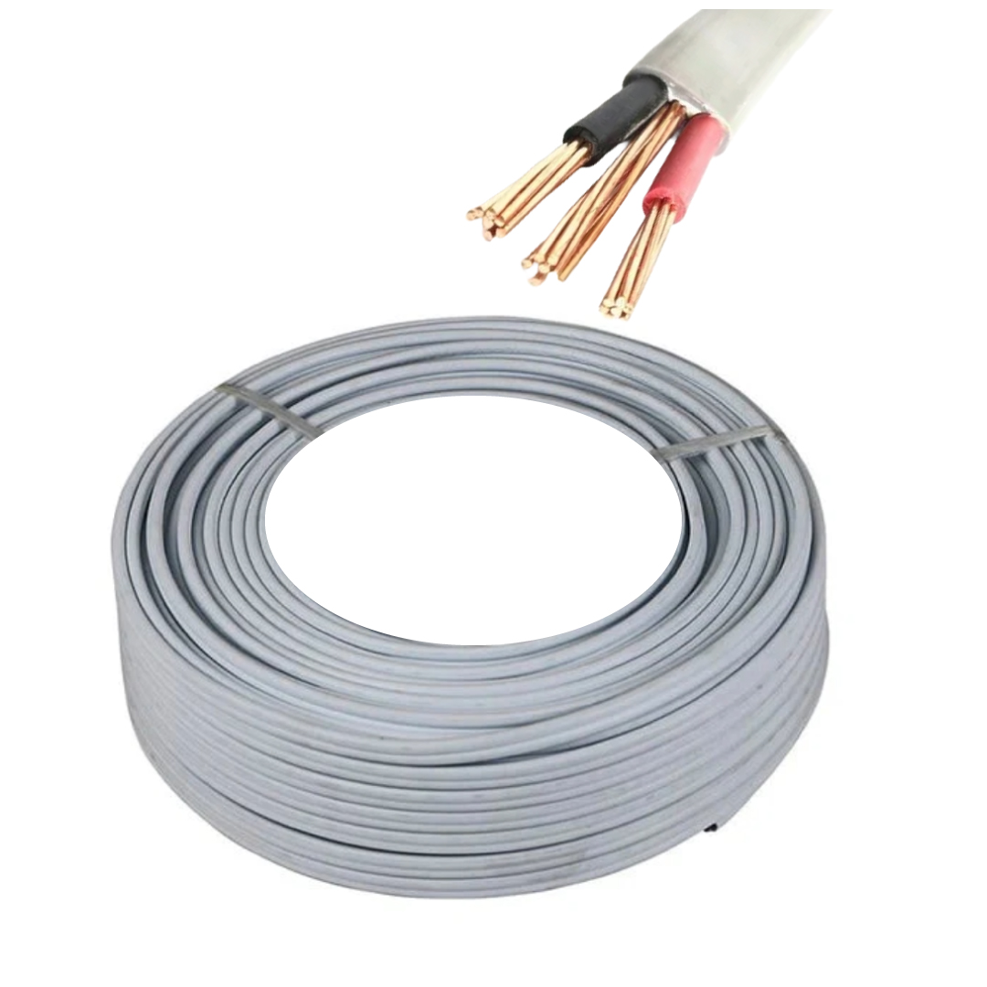 4.0mm Twin with Earth Cable – West Per Roll | 4.0mm T&E Flat Cable 100M Roll