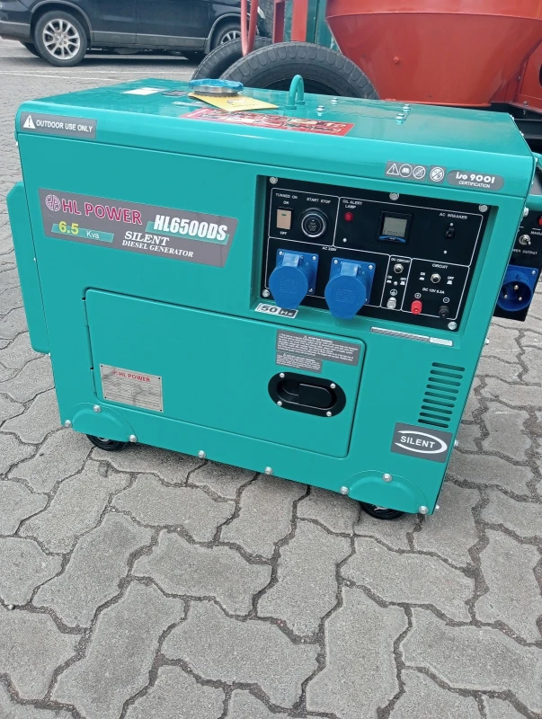 6.5Kva Automatic Silent Church Diesel Generator Power Backup