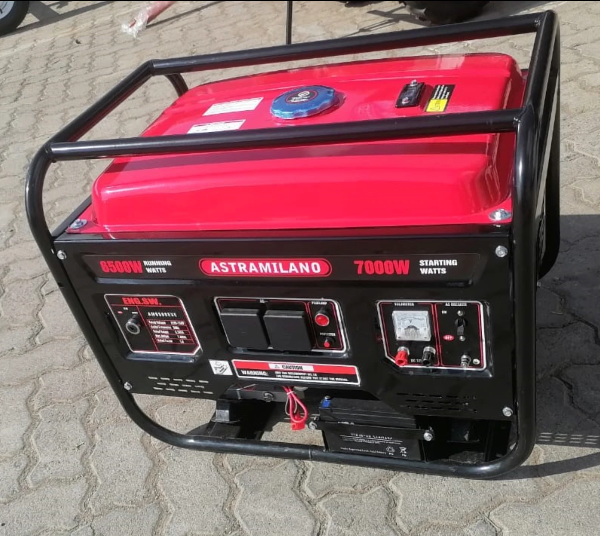 7kva Petrol generator Portable Backup - Astramilano Italy