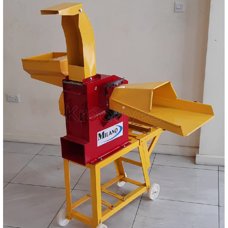 Pig chicken farm feed Chuff Cutter straw hay forage chopper Machine