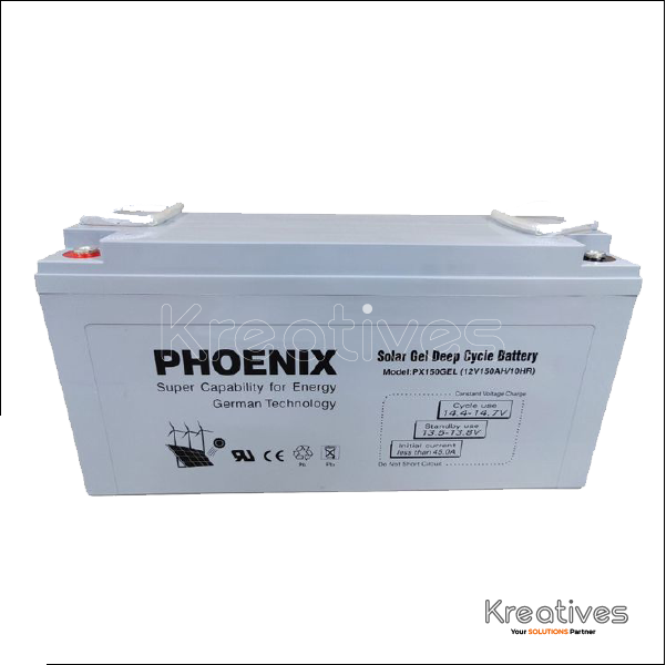 Phoenix 12V 150Ah Lead Sealed maintenance free battery