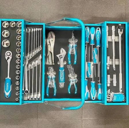 Total Tools 59 Pcs Tools Kit Chest Set (THTCS12591)