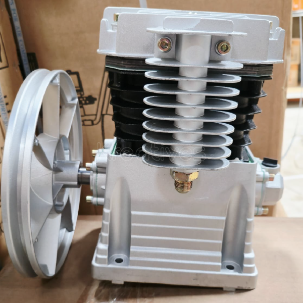 Compressor Head Pump 2 piston x 65mm Aluminum - Italy type