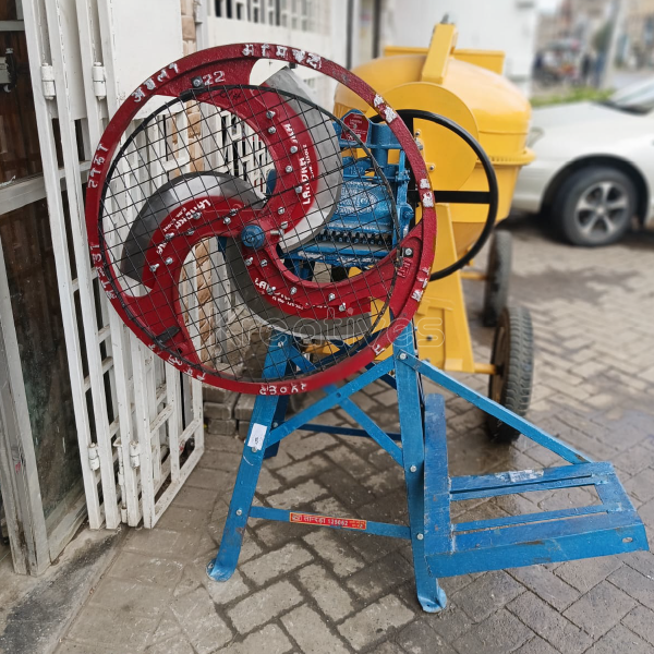 3-Blade Chaff Cutter Machine - No Engine/ Motor