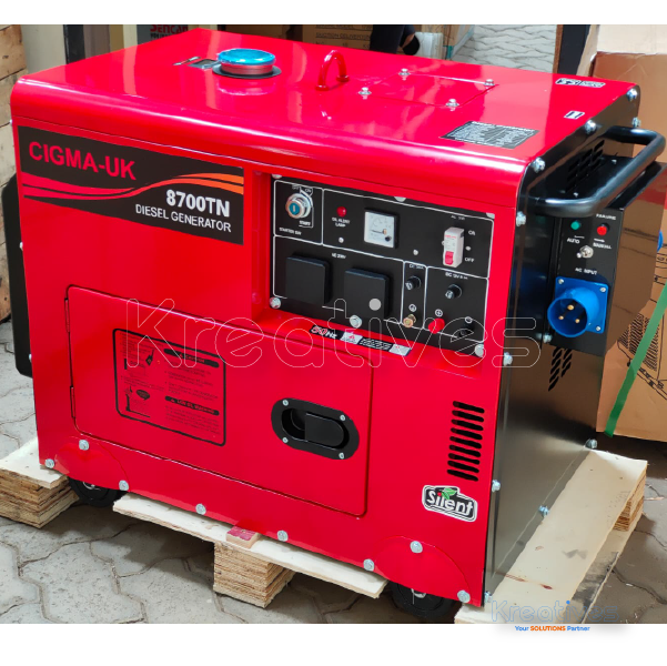 Cigma Uk 12kva Diesel Silent Generator With ATS
