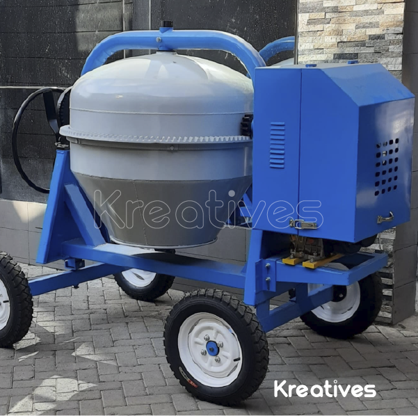 Aico 400litres Diesel Concrete Mixer with 7.0hp Japan Air-cooled engine