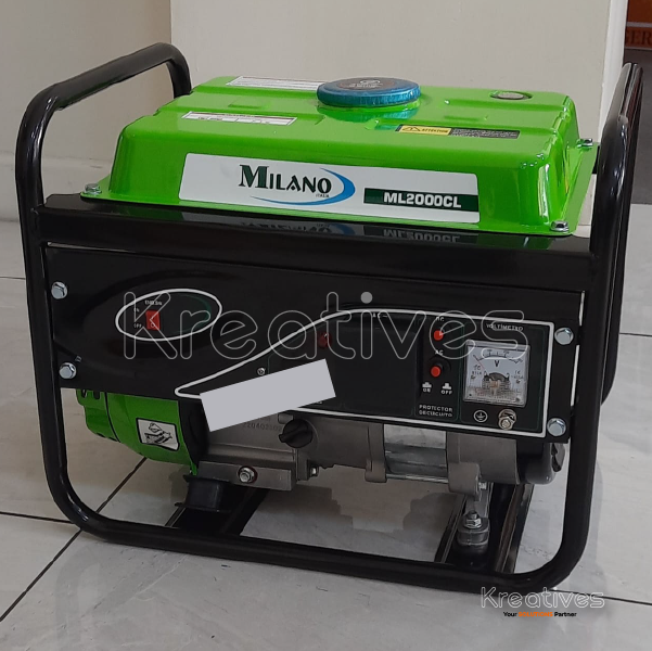 MILANO Italia 1.5Kva 1500Watts Petrol Generator