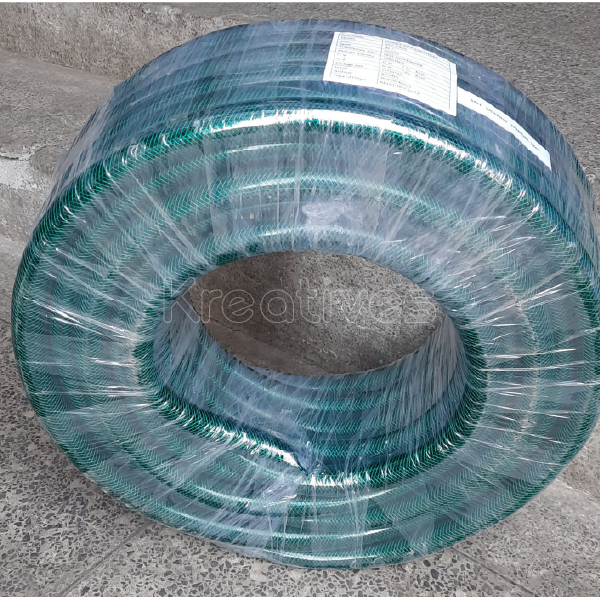 Green Braided Hose Pipe 3/4" 50mtrs Roll