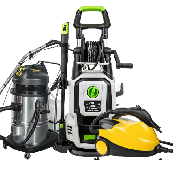 Aico 2755PSI Car Wash + 2in1 20L Carpet/Seat Cleaner Vacuum Cleaner + Steam Cleaner