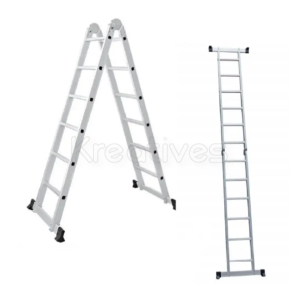 Multi Purpose 2x6 Step Foldable Aluminum Ladder FFL26