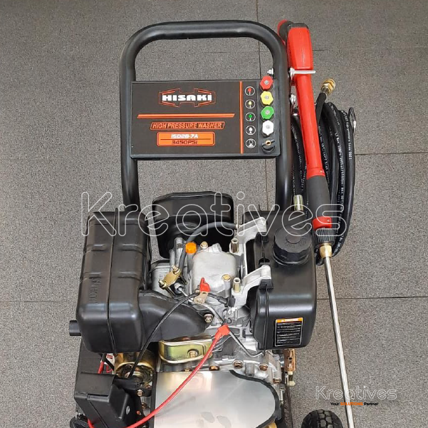 Hisaki Japan Diesel 3450PSI Keystart High Pressure Car wash Machine