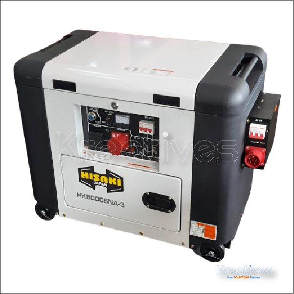 Hisaki 10kva Diesel generator  2in1 Single/Three Phase with ATS