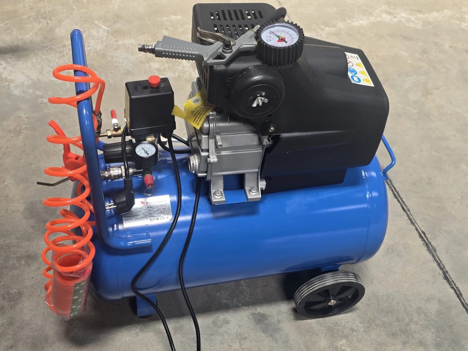 Maxmech 25Ltrs Painting Air Compressor Electric Portable