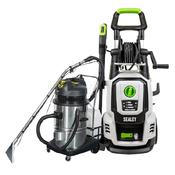Aico 3045PSI Car Wash + 2in1 80Ltrs Carpet Cleaner Vacuum Cleaner