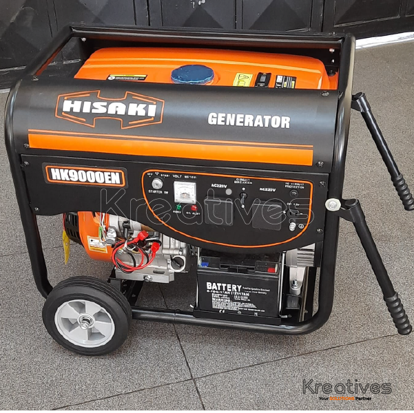 Hisaki Japan 9.0Kva Petrol generator HK9000EN