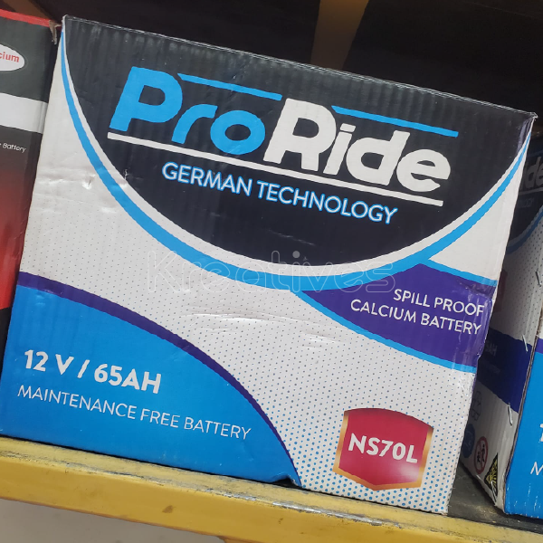 Proride NS70 Car Battery Mentainance Free
