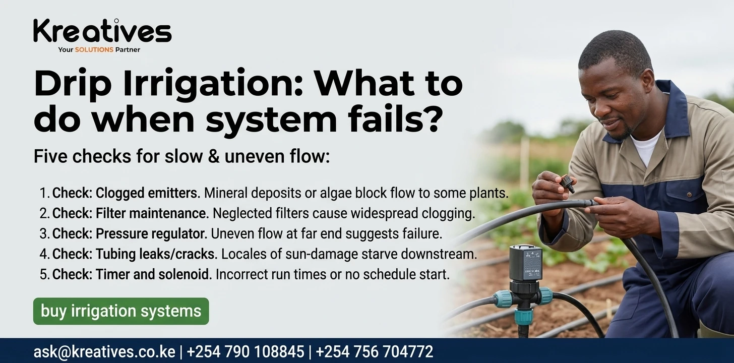 Drip Irrigation Clogging or Uneven Flow? The Fixes That Actually Work