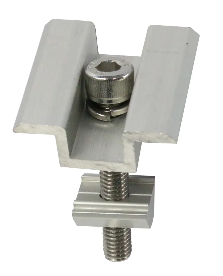 Aluminium Mid Clamp for Solar Panels