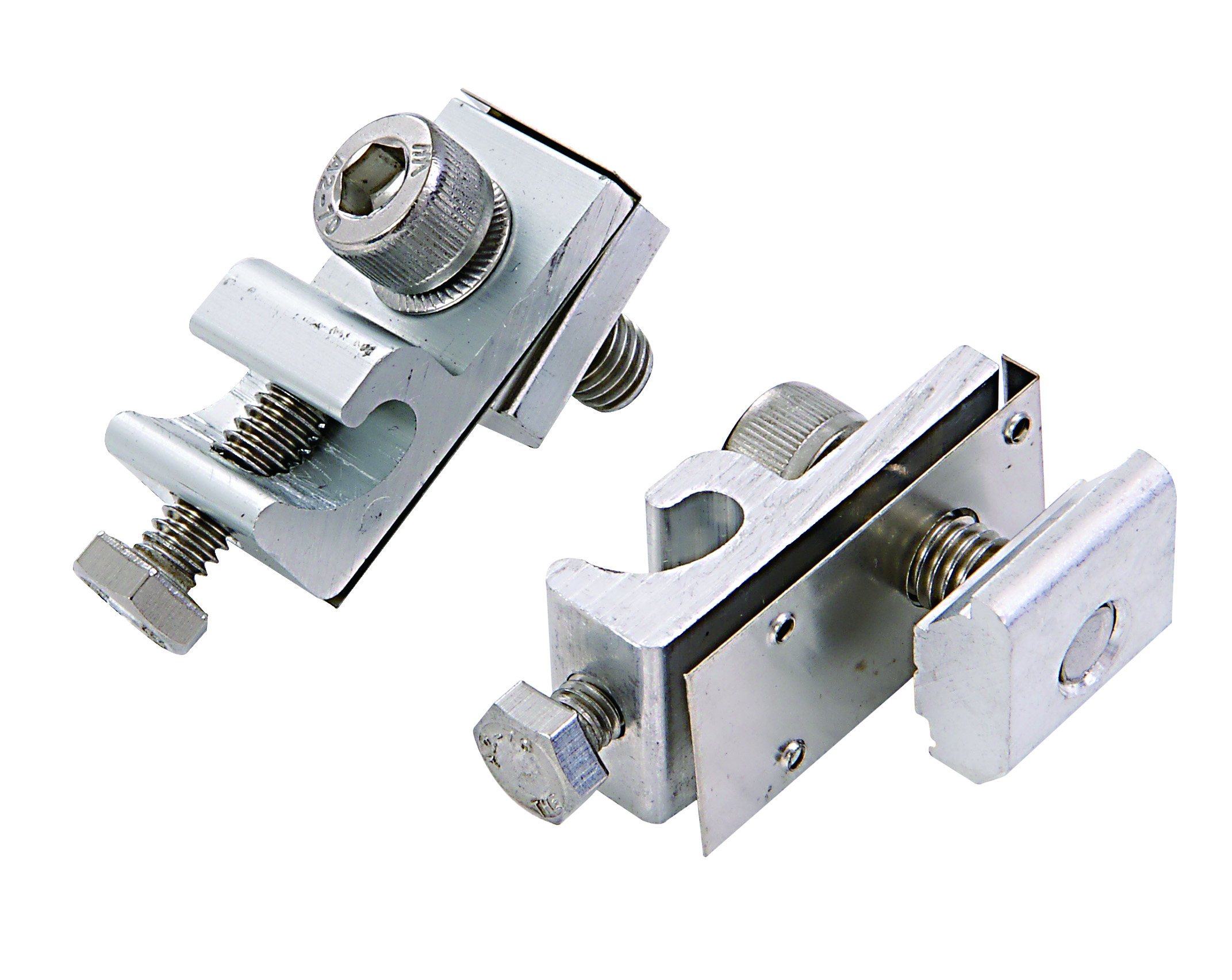 Aluminium Rail Earthing Lug Kit with Grounding Clip