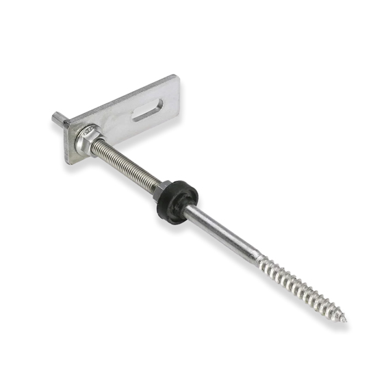 Aluminium Solar Hanger Bolt Timber | PV Mounting Bolt