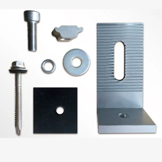 Aluminium Solar L-Feet Short | PV Mounting Structure Feet