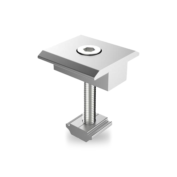 Aluminium Solar Mid Clamp | PV Panel Mounting Clamp