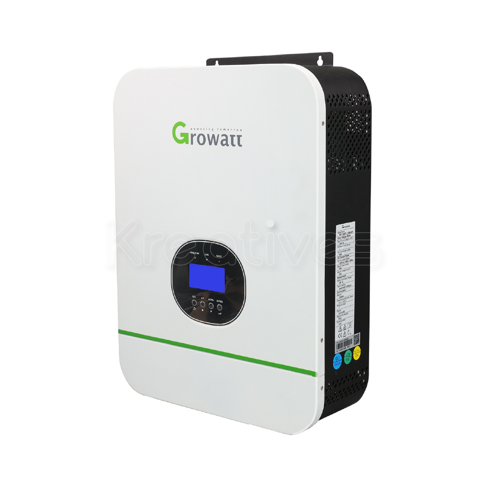 Growatt 3kva 24V Hybrid Inverter with MPPT Control SPF3000TL HVM