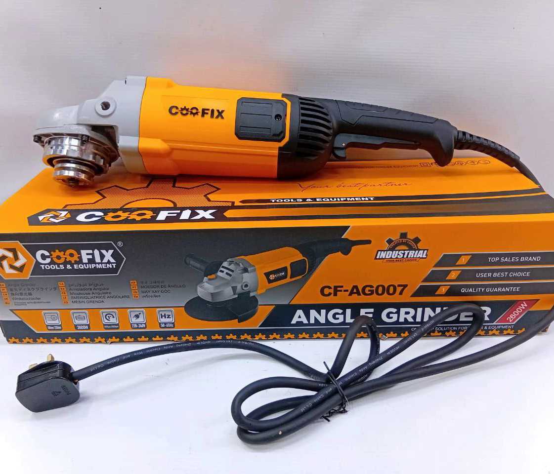 Coofix Heavy Duty 2600W Industrial Angle Grinder | Kreatives.co.ke Kenya