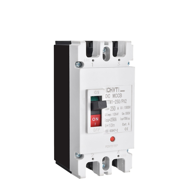 DC Solar MCCB Breaker 125A 160A 2P 550V