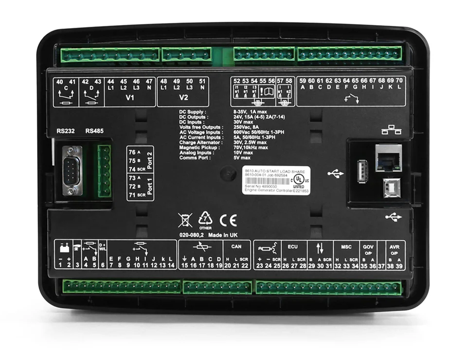 DSE8610 MKII Generator Controller