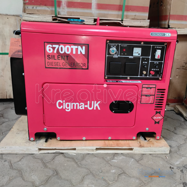 Cigma UK 10Kva Silent Diesel Generator Key start