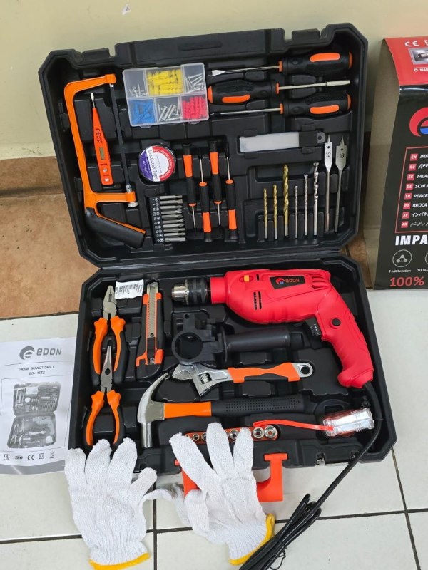 Edon 117-Piece 1000W Toolset | Kreatives.co.ke Kenya