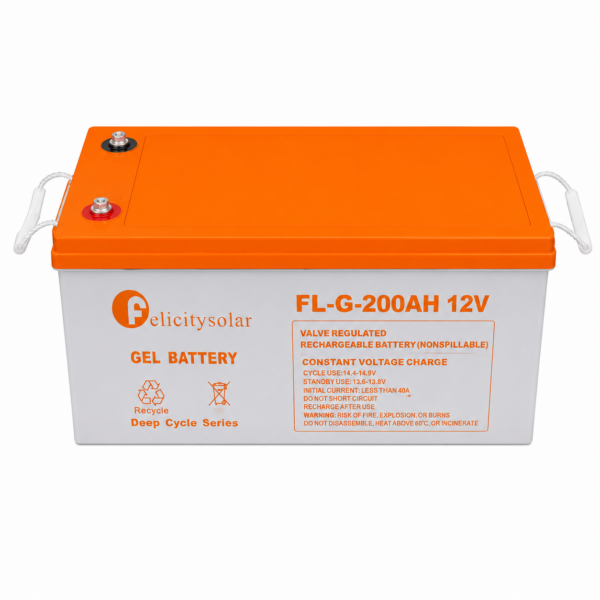 Felicity 200Ah 12V Gel Solar - Order Now