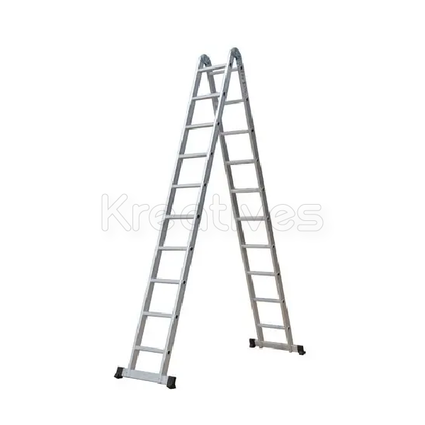 Multi Purpose 2x10 Step Foldable Aluminum Ladder FFL210