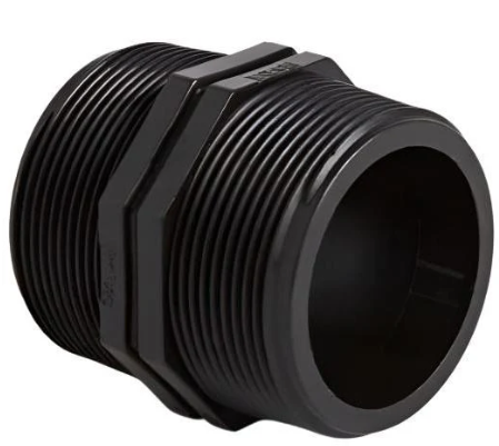HDPE Male Threaded Hexagonal Nipple 1″ | Kreatives.co.ke Kenya