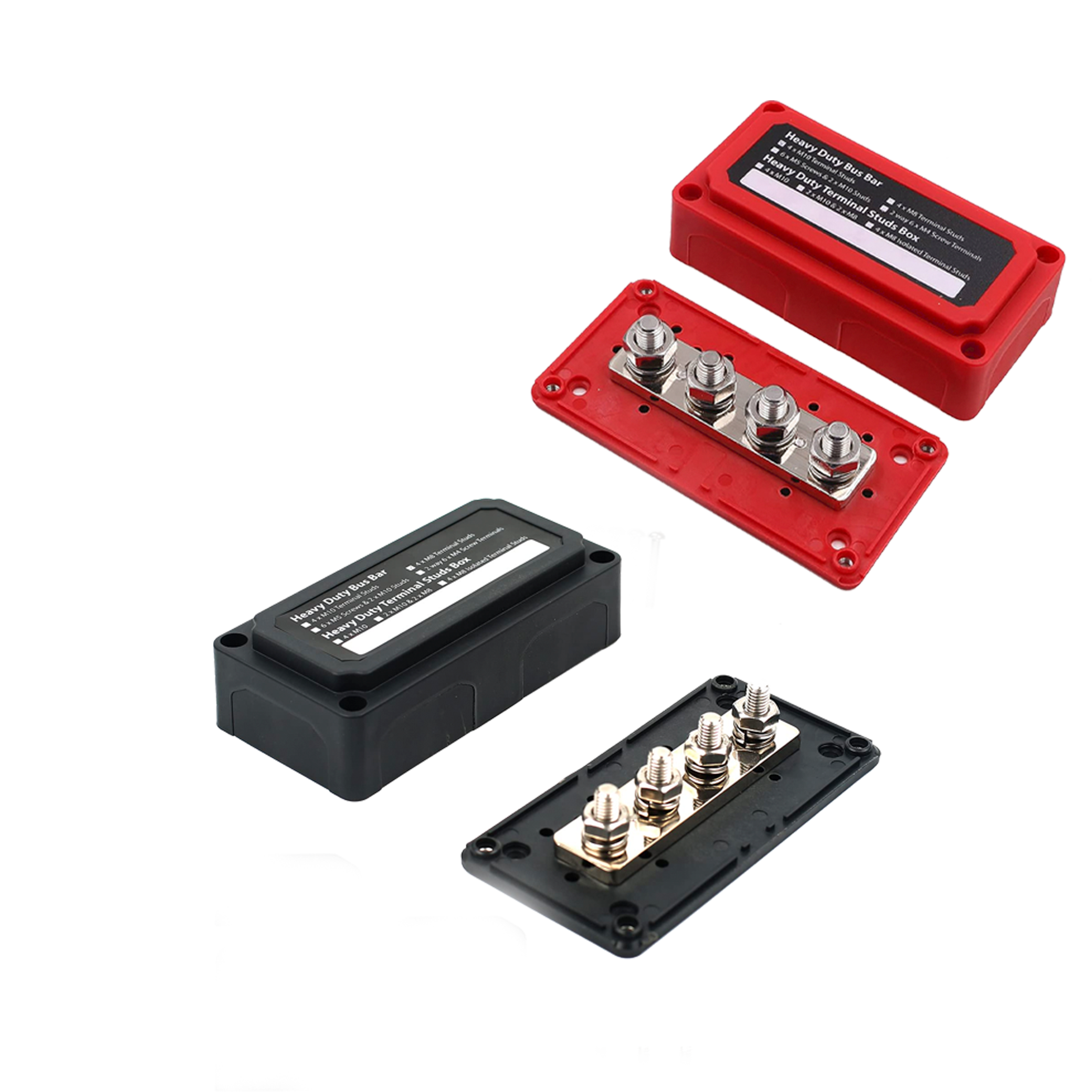 Heavy Duty Busbar 300A | 300A 12V DC Power Distribution
