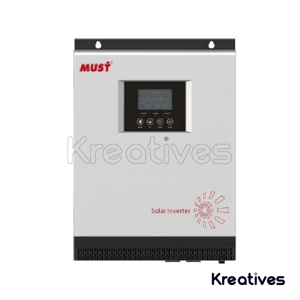 Must 3Kva 24V 60A 145VDC Hybrid MPPT Solar Inverter - PV18-3024 VHM